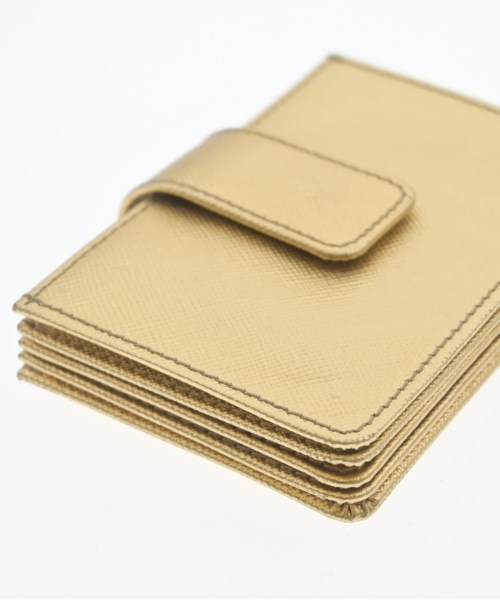 PRADA（プラダ）カードケース ゴールド サイズ:- レディース/2200670724086