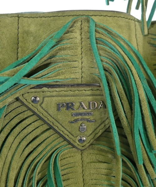 PRADA（プラダ）ハンドバッグ 緑 サイズ:- レディース/2200670979028