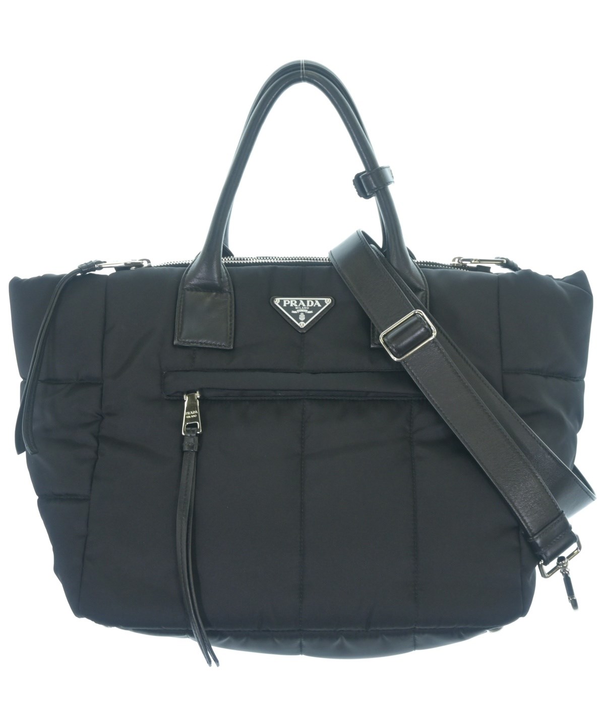 PRADA（プラダ）トートバッグ 黒 サイズ:- レディース/2200672256660 