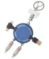 PRADA（プラダ）チャーム 青 サイズ:- レディース/2200722808368