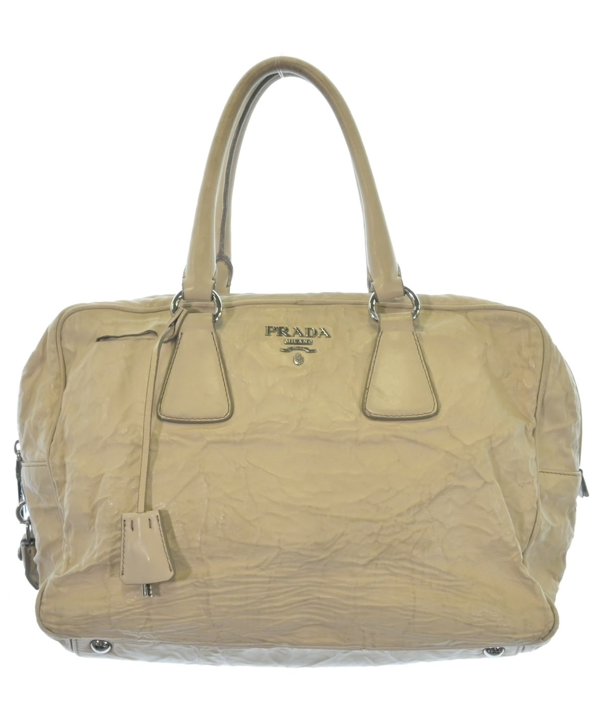 PRADA（プラダ）ボストンバッグ ベージュ サイズ:- レディース