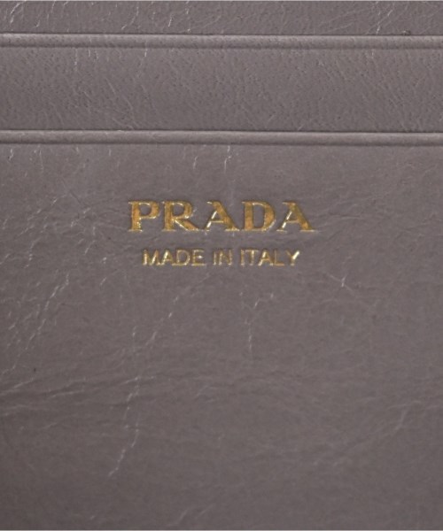 PRADA（プラダ）財布・コインケース グレー サイズ:- レディース/2200719902482