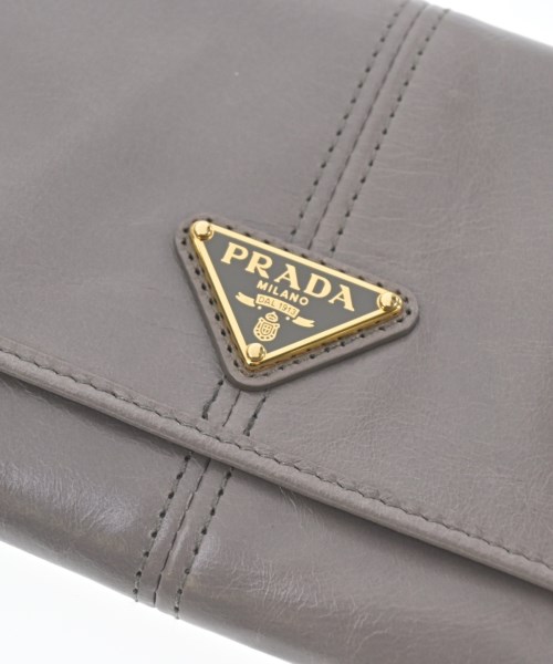 PRADA（プラダ）財布・コインケース グレー サイズ:- レディース/2200719902482