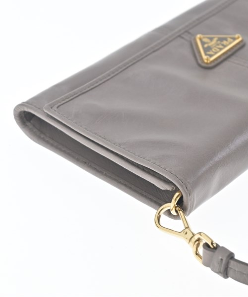 PRADA（プラダ）財布・コインケース グレー サイズ:- レディース/2200719902482
