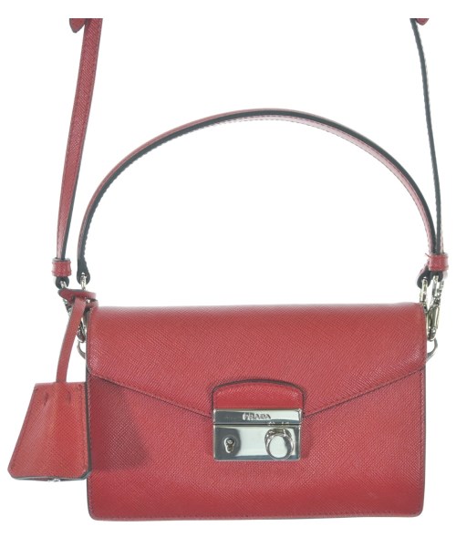 PRADA（プラダ）ショルダーバッグ 赤 サイズ:- レディース/2200719953088