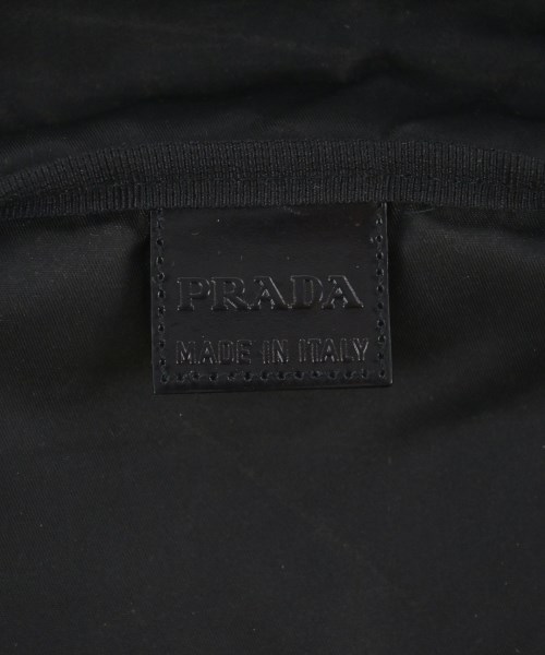 PRADA（プラダ）ポーチ 黒 サイズ:- レディース/2200719954115