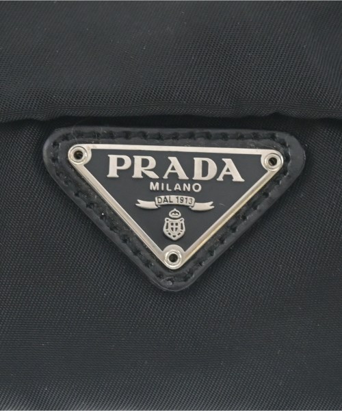 PRADA（プラダ）ポーチ 黒 サイズ:- レディース/2200719954115