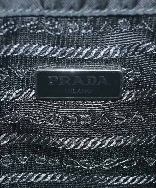 PRADA（プラダ）ポーチ 黒 サイズ:- レディース/2200719954122