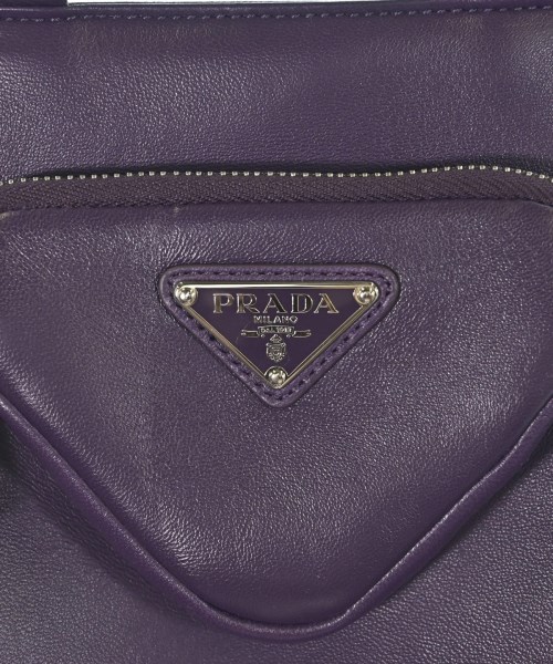 PRADA（プラダ）ハンドバッグ 紫 サイズ:- レディース/2200716168157