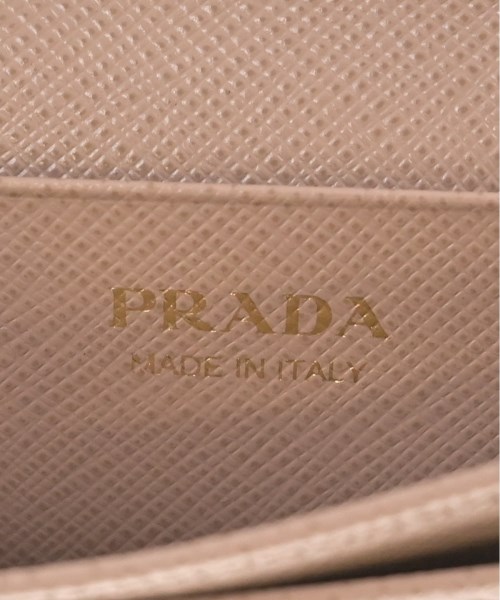 PRADA（プラダ）カードケース ベージュ サイズ:- レディース/2200722007280