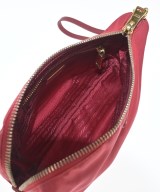 PRADA（プラダ）ポーチ 赤 サイズ:- レディース/2200722007372