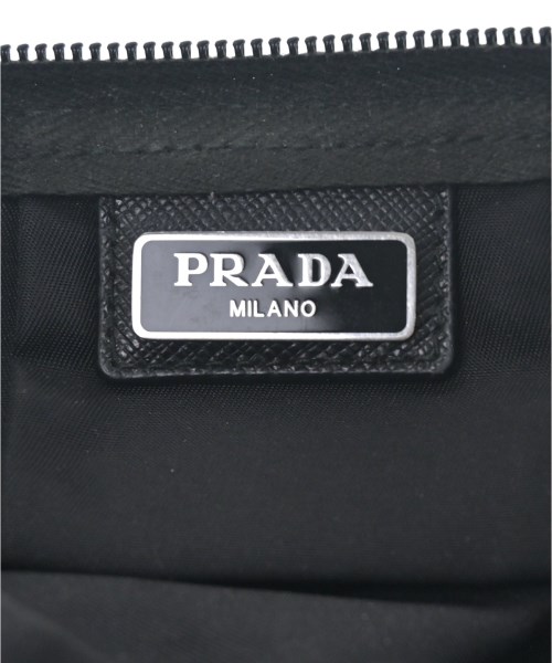 PRADA（プラダ）ポーチ 黒 サイズ:- レディース/2200722007389