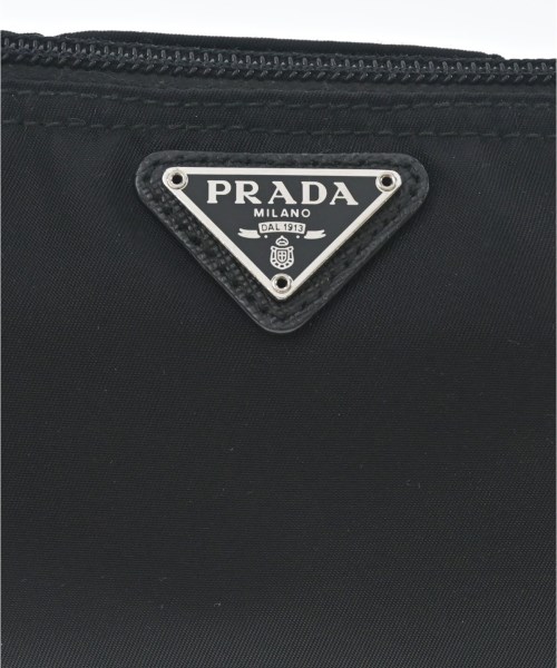 PRADA（プラダ）ポーチ 黒 サイズ:- レディース/2200722007389