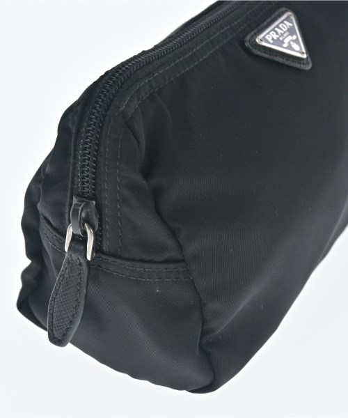 PRADA（プラダ）ポーチ 黒 サイズ:- レディース/2200722007389