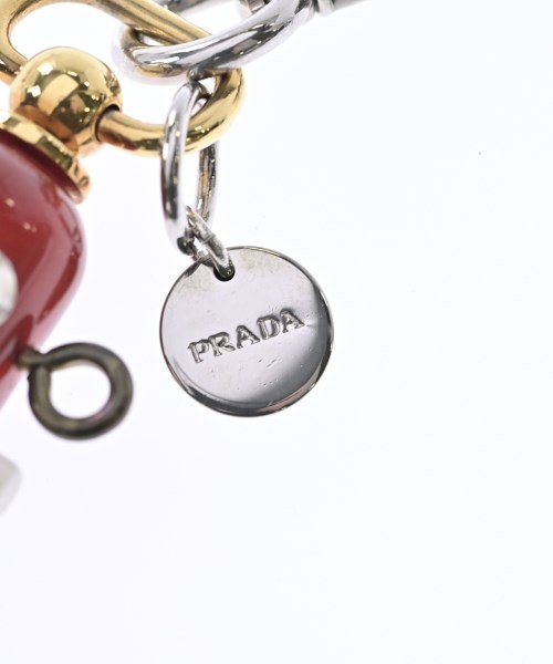 PRADA（プラダ）キーケース・キーホルダー 赤 サイズ:- レディース/2200722180358
