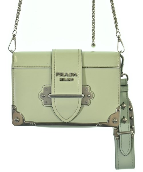 PRADA（プラダ）ショルダーバッグ 緑 サイズ:- レディース/2200722180426