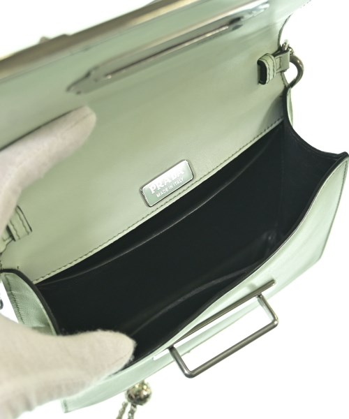 PRADA（プラダ）ショルダーバッグ 緑 サイズ:- レディース/2200722180426