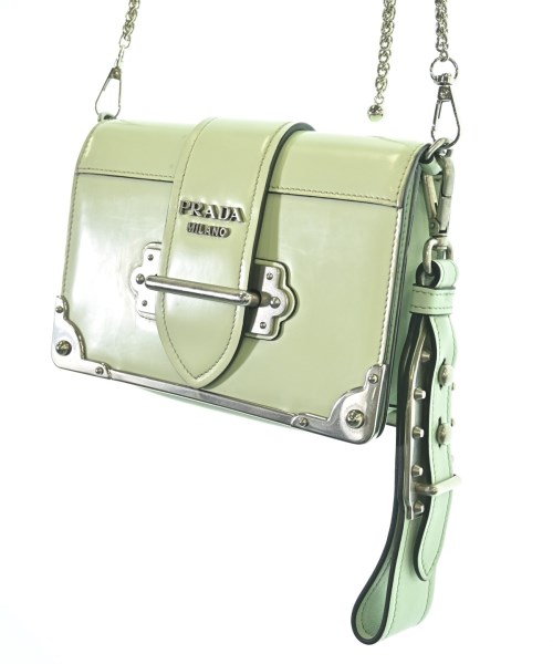 PRADA（プラダ）ショルダーバッグ 緑 サイズ:- レディース/2200722180426