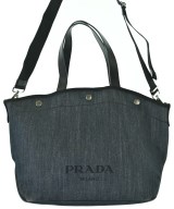 PRADA（プラダ）トートバッグ 紺 サイズ:- レディース/2200722180532