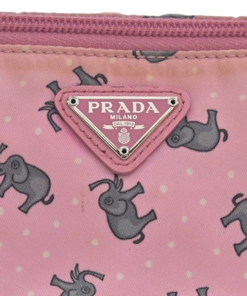 PRADA（プラダ）ポーチ ピンク サイズ:- レディース/2200722313114
