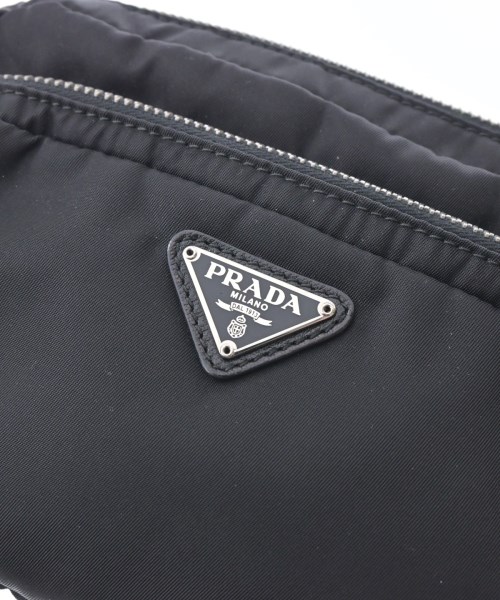 PRADA（プラダ）ポーチ 黒 サイズ:- レディース/2200723858027