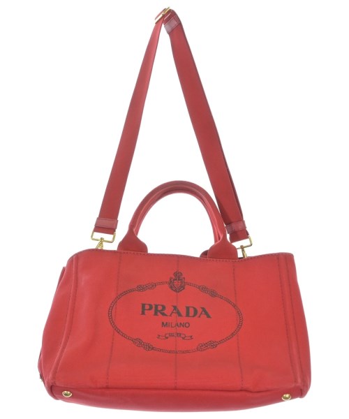 PRADA（プラダ）トートバッグ 赤 サイズ:- レディース/2200724525645