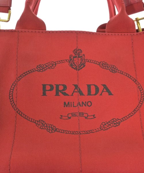 PRADA（プラダ）トートバッグ 赤 サイズ:- レディース/2200724525645