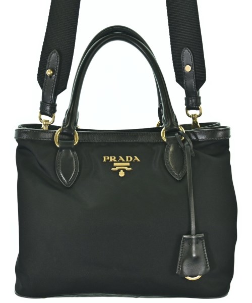 PRADA（プラダ）ハンドバッグ 黒 サイズ:- レディース/2200721430096