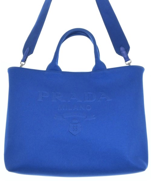 PRADA（プラダ）トートバッグ 青 サイズ:- レディース/2200725426095