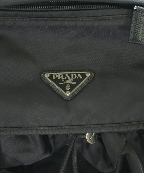 PRADA（プラダ）バックパック・リュック 黒 サイズ:- レディース/2200726922039