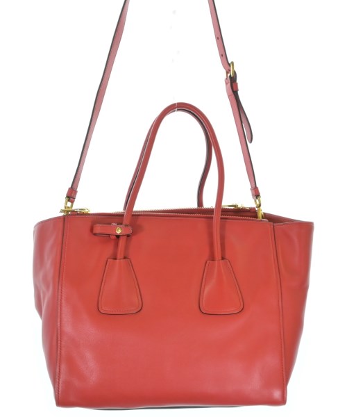 PRADA（プラダ）トートバッグ 赤 サイズ:- レディース/2200727071019