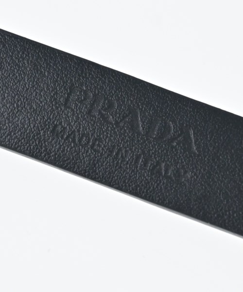 PRADA（プラダ）ベルト 黒 サイズ:34/85 レディース/2200723921202
