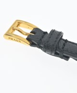 PRADA（プラダ）ベルト 黒 サイズ:80/32 レディース/2200723921219