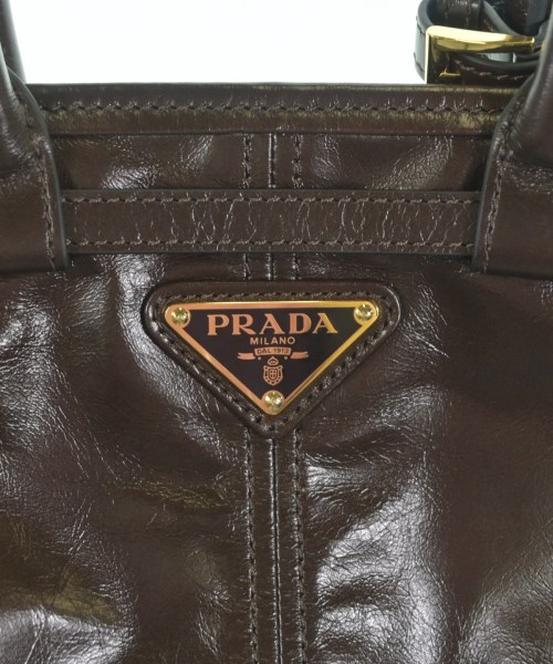 PRADA（プラダ）ハンドバッグ 茶 サイズ:- レディース/2200728741928
