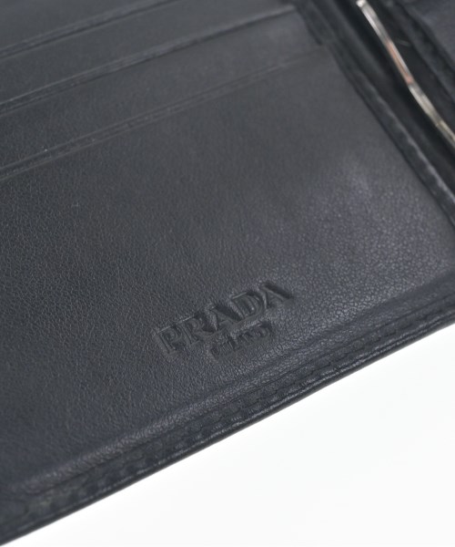 PRADA（プラダ）カードケース 黒 サイズ:- レディース/2200683276060