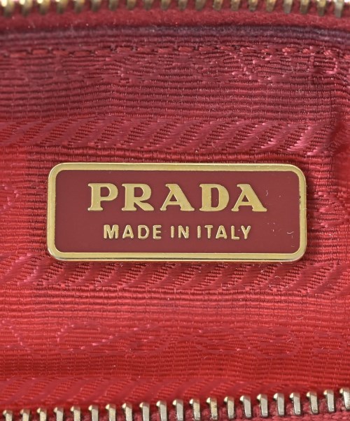 PRADA（プラダ）ポーチ 赤 サイズ:- レディース/2200683700046