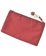 PRADA（プラダ）ポーチ 赤 サイズ:- レディース/2200683700046