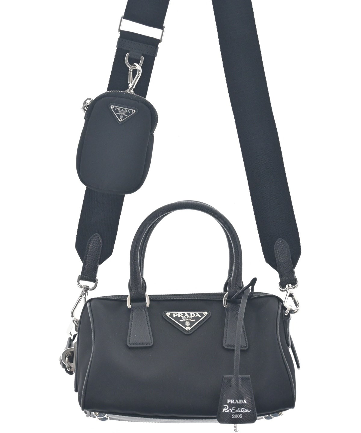PRADA（プラダ）ショルダーバッグ 黒 サイズ:- レディース 