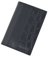 PRADA（プラダ）カードケース 黒 サイズ:- レディース/2200684315010