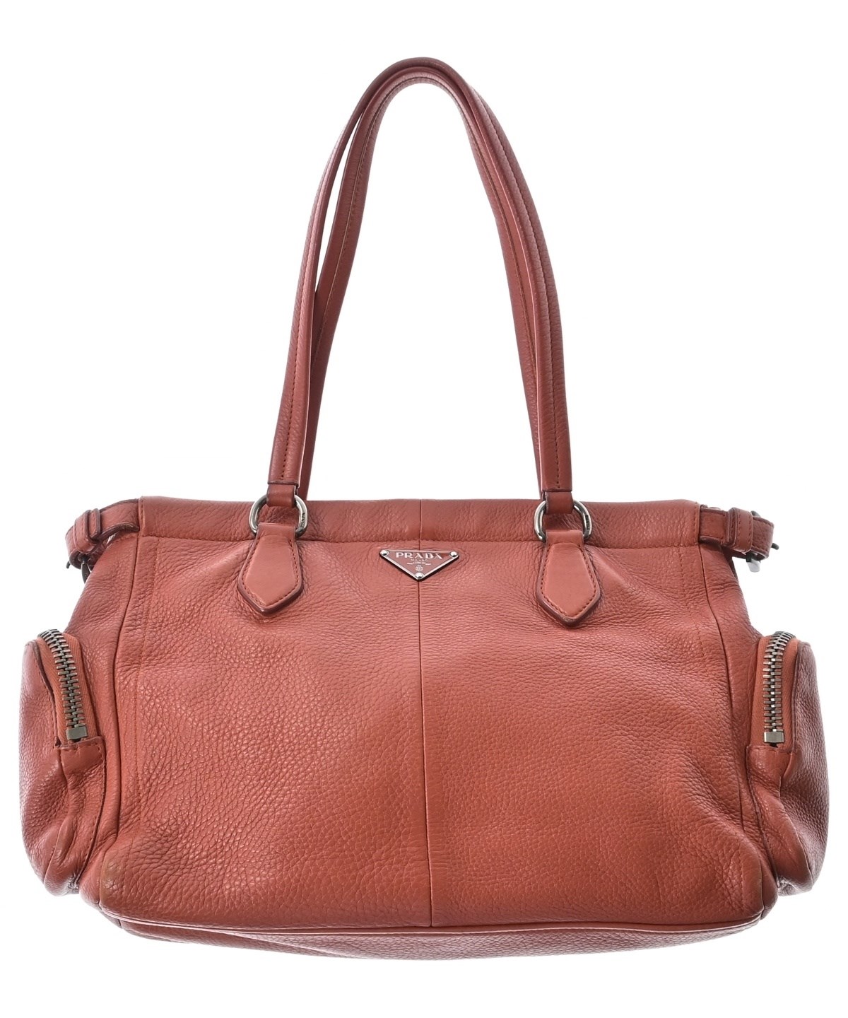 PRADA（プラダ）ハンドバッグ 赤 サイズ:- レディース/2200685030820