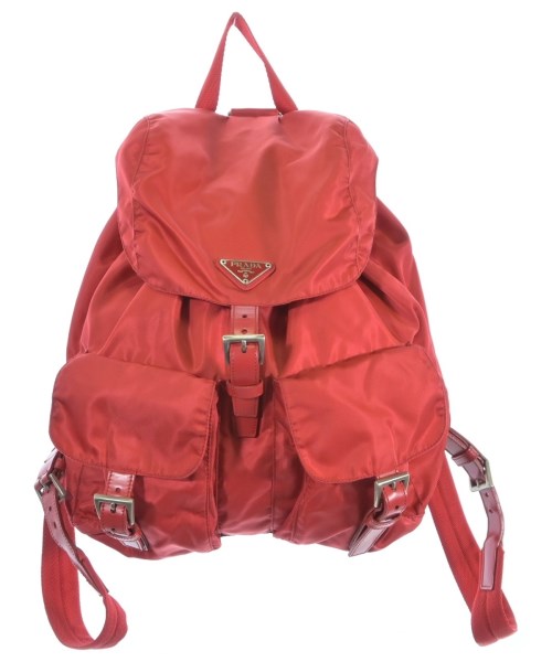 PRADA(プラダ)バックパック・リュック 赤 サイズ:-/2200685031551