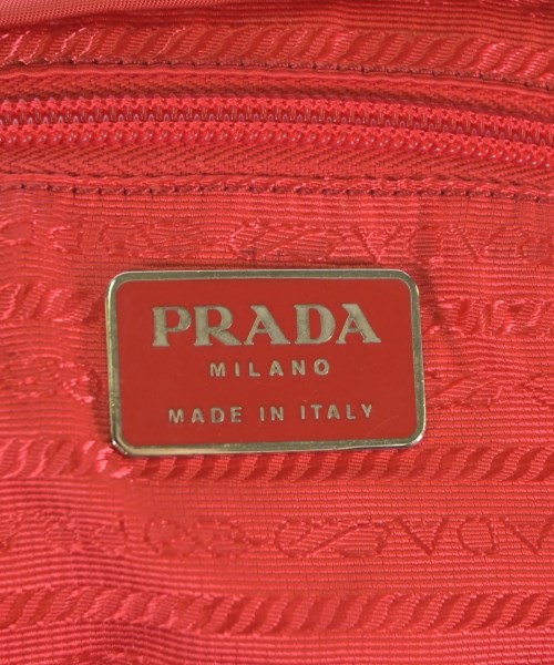PRADA（プラダ）バックパック・リュック 赤 サイズ:- レディース/2200685031551