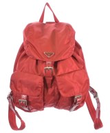 PRADA（プラダ）バックパック・リュック 赤 サイズ:- レディース/2200685031551