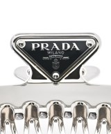 PRADA（プラダ）ヘアアクセサリー シルバー サイズ:- レディース/2200686814030