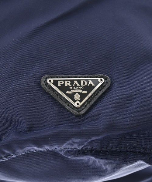 PRADA（プラダ）ポーチ 紺 サイズ:- レディース/2200686849018