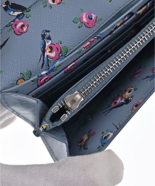 PRADA（プラダ）財布・コインケース 青 サイズ:- レディース/2200687984015