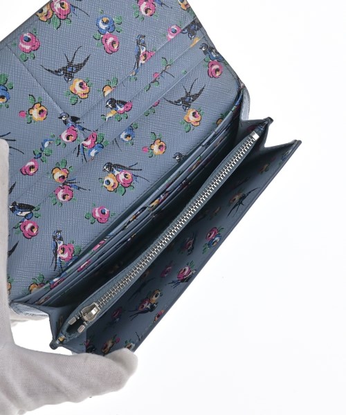 PRADA（プラダ）財布・コインケース 青 サイズ:- レディース/2200687984015
