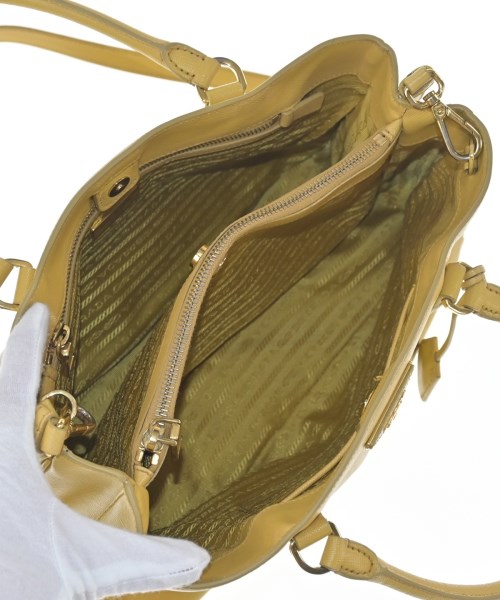 PRADA（プラダ）ハンドバッグ 黄 サイズ:- レディース/2200688688769