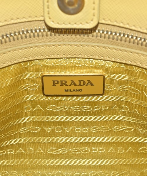 PRADA（プラダ）ハンドバッグ 黄 サイズ:- レディース/2200688688769