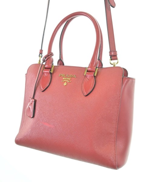 PRADA（プラダ）ハンドバッグ 赤 サイズ:- レディース/2200688688868